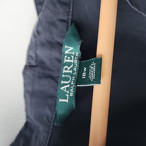 Vintage Lauren Ralph Lauren Classic Oversized Voluminous Belted Shirt Dress - Picture 2 of 8